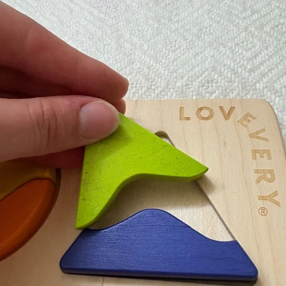 Lovevery Land And Sky Two-Part Puzzle Board - Picture 8 of 11